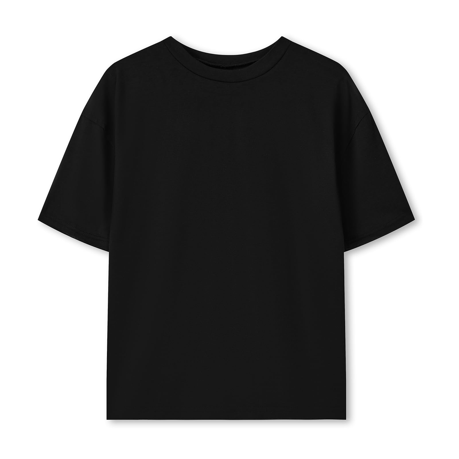 Women's Butterfly Embroidery Back Oversized T-Shirt Y2K Crew Neck Short Sleeve Sheer Mesh Cut Out Casual Summer Tee - Image 7